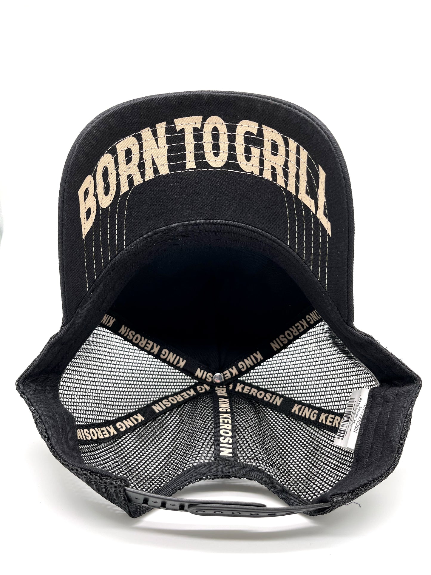 Cap Lucki Maurer "Lucky Bastard" schwarz - 60% Baumwolle, 40% Polyester
