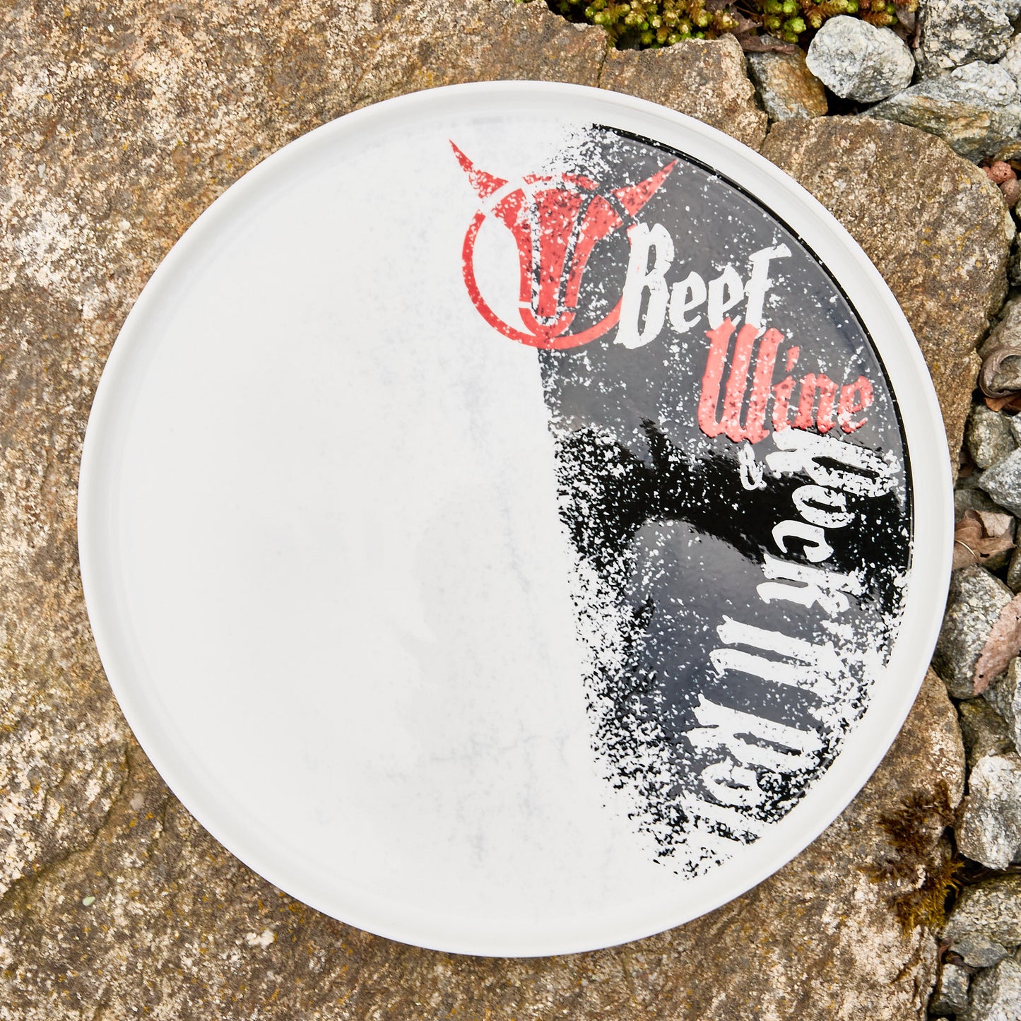 Teller flach coup stapelbar 25cm