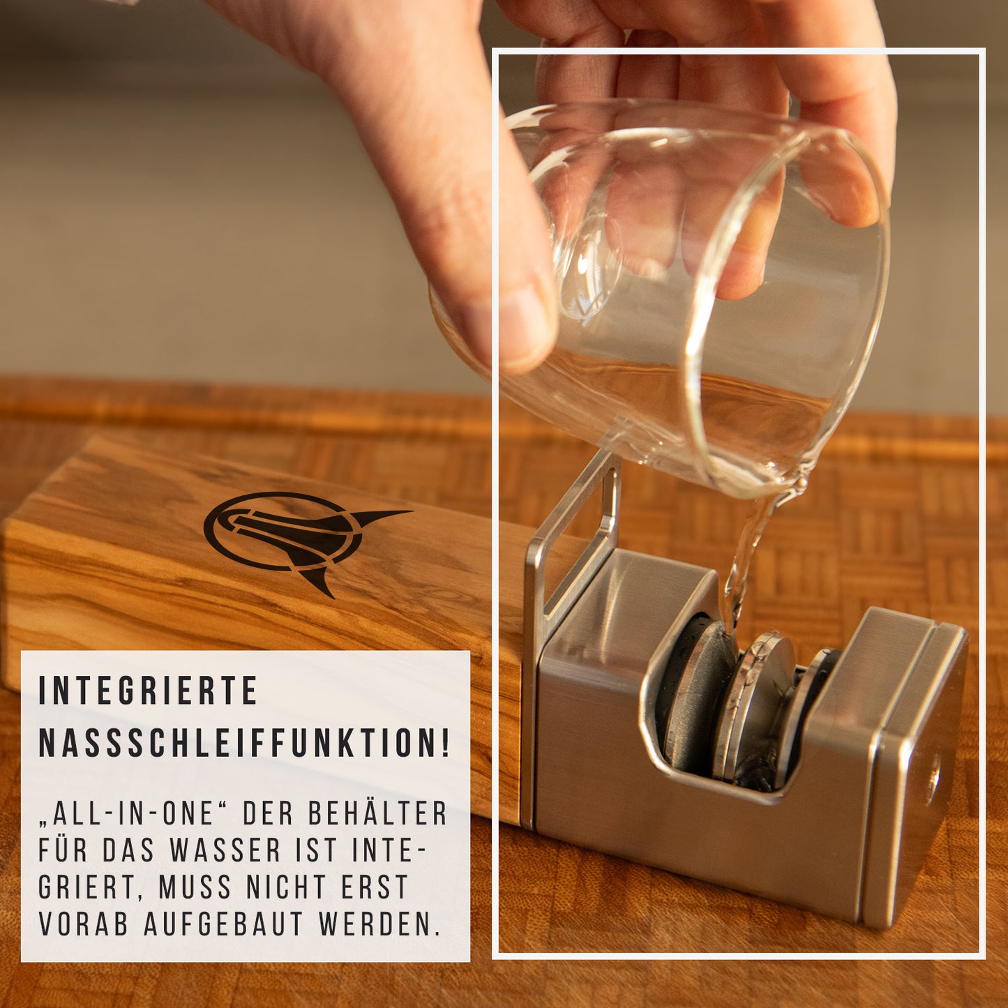 Seecode Premium-Diamant-Messerschärfer Wet & Dry Premium STOI Edition