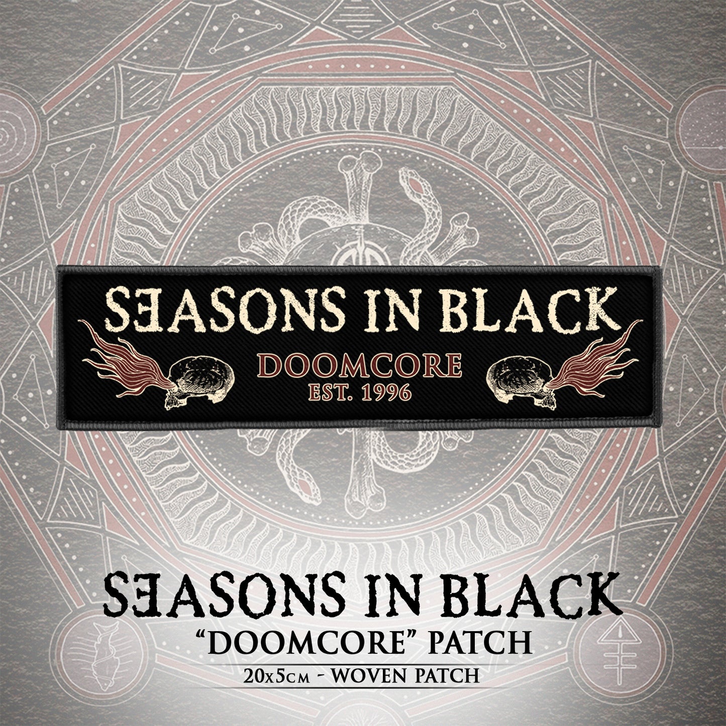 Patch Doomcore 20x5cm