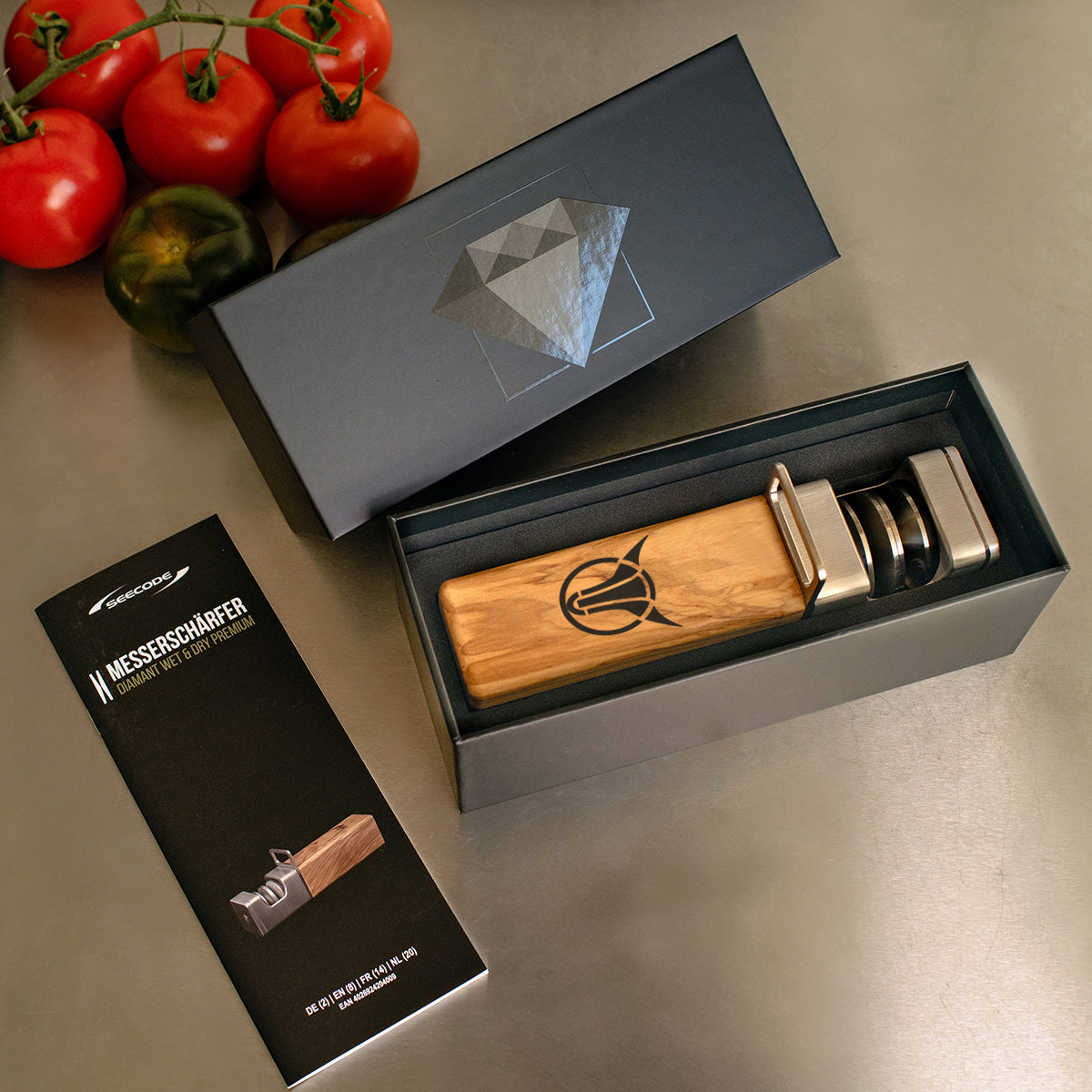 Seecode Premium-Diamant-Messerschärfer Wet & Dry Premium STOI Edition