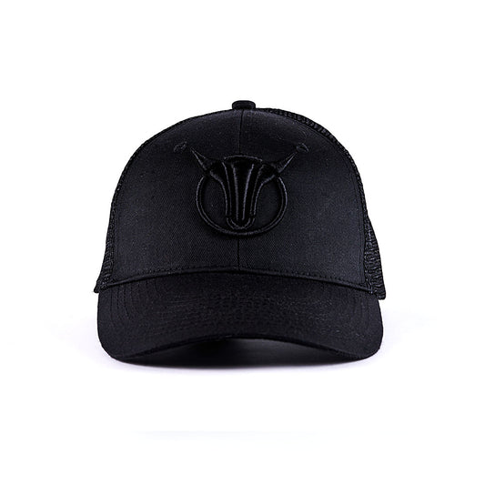 Cap STOI Edition schwarz/Logo schwarz 65% Polyester, 35% Baumwolle